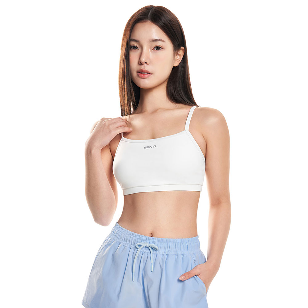 SENTI Woman Classic bra top white [SAR-ARW31(WT) Women's Beachwear] 상품컷