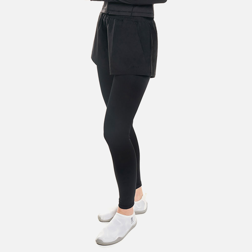 SENTI Woman Part 9 leggings beach shorts black [SAW-PTW81(BK) Women's Beachwear] 디테일