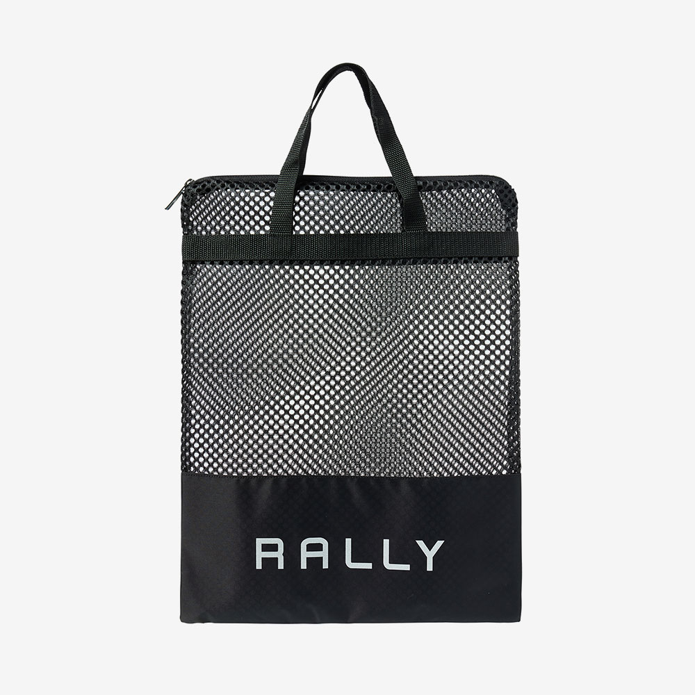 RALLY zipper formation Mesh Swim Cap mesh bag black [RRUB700(BLK) Swim bag]