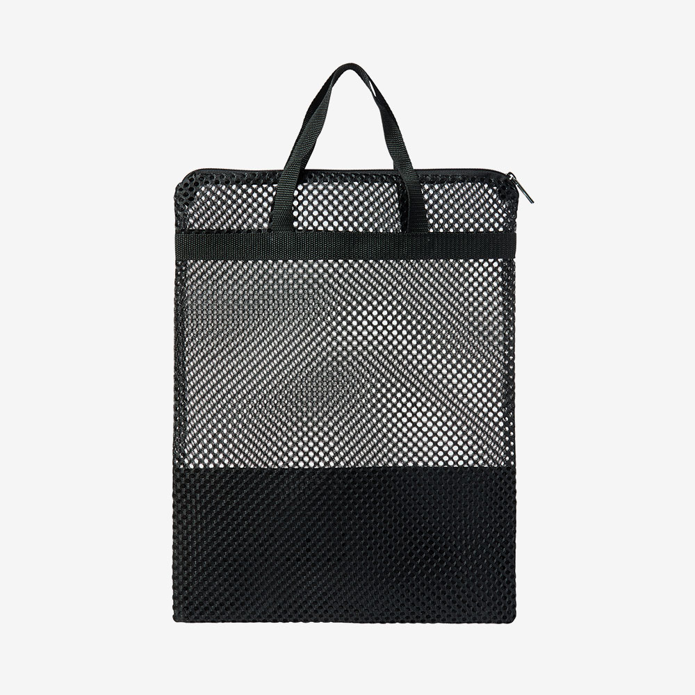 RALLY zipper formation Mesh Swim Cap mesh bag black [RRUB700(BLK) Swim bag] 디테일