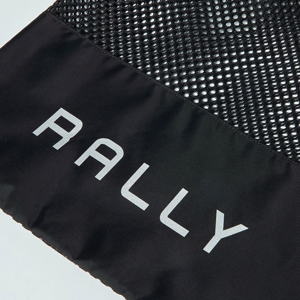 RALLY zipper formation Mesh Swim Cap mesh bag black [RRUB700(BLK) Swim bag] 디테일