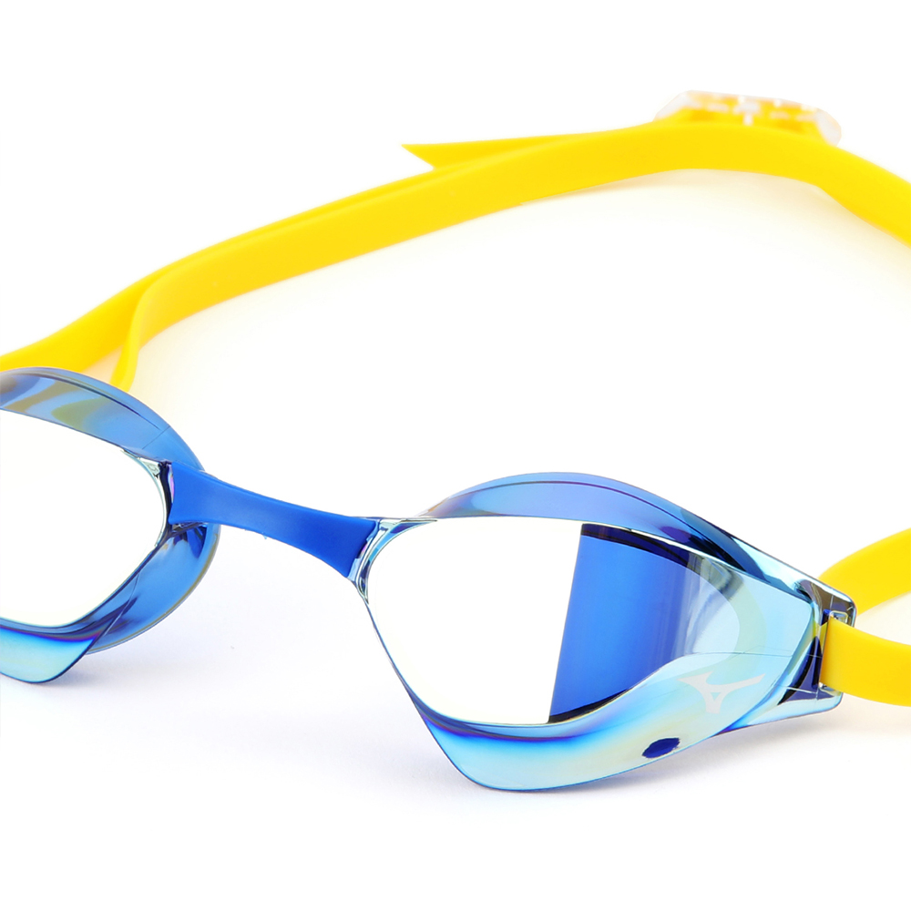 ゴーグル MIZUNO GX Sonic Eye J ノンクッション ミラー 水泳ゴーグル ネイビー