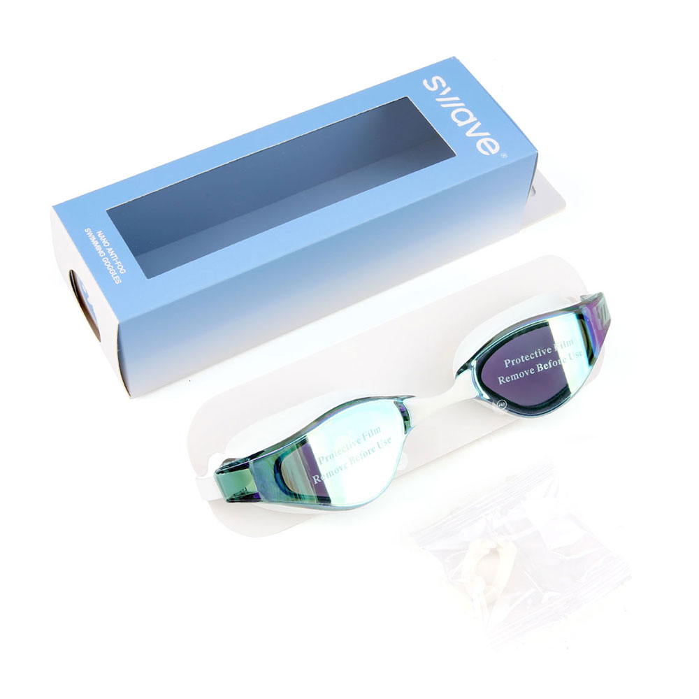 SWAVE Slick nano Antifog Mirrored Goggles green [SGZUGS002(GN)] 디테일