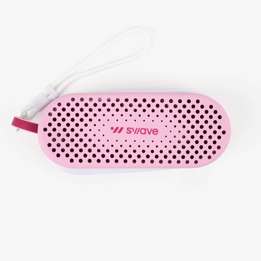 SWAVE Silicone Swim Cap Goggles Case pink [SGZUGC001(PI)] 디테일