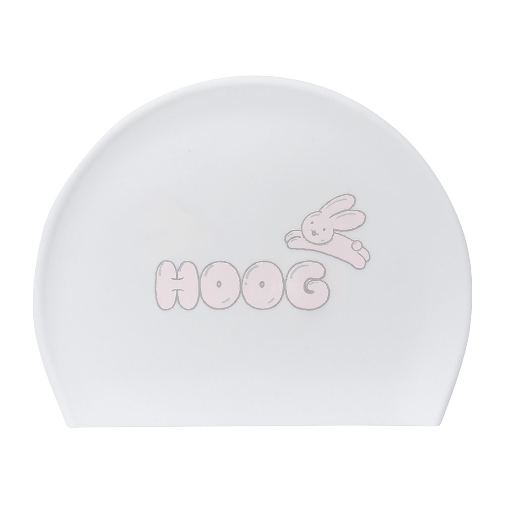 HOOG Rabbit Silicone Swim Cap white [SSC874] 상품컷