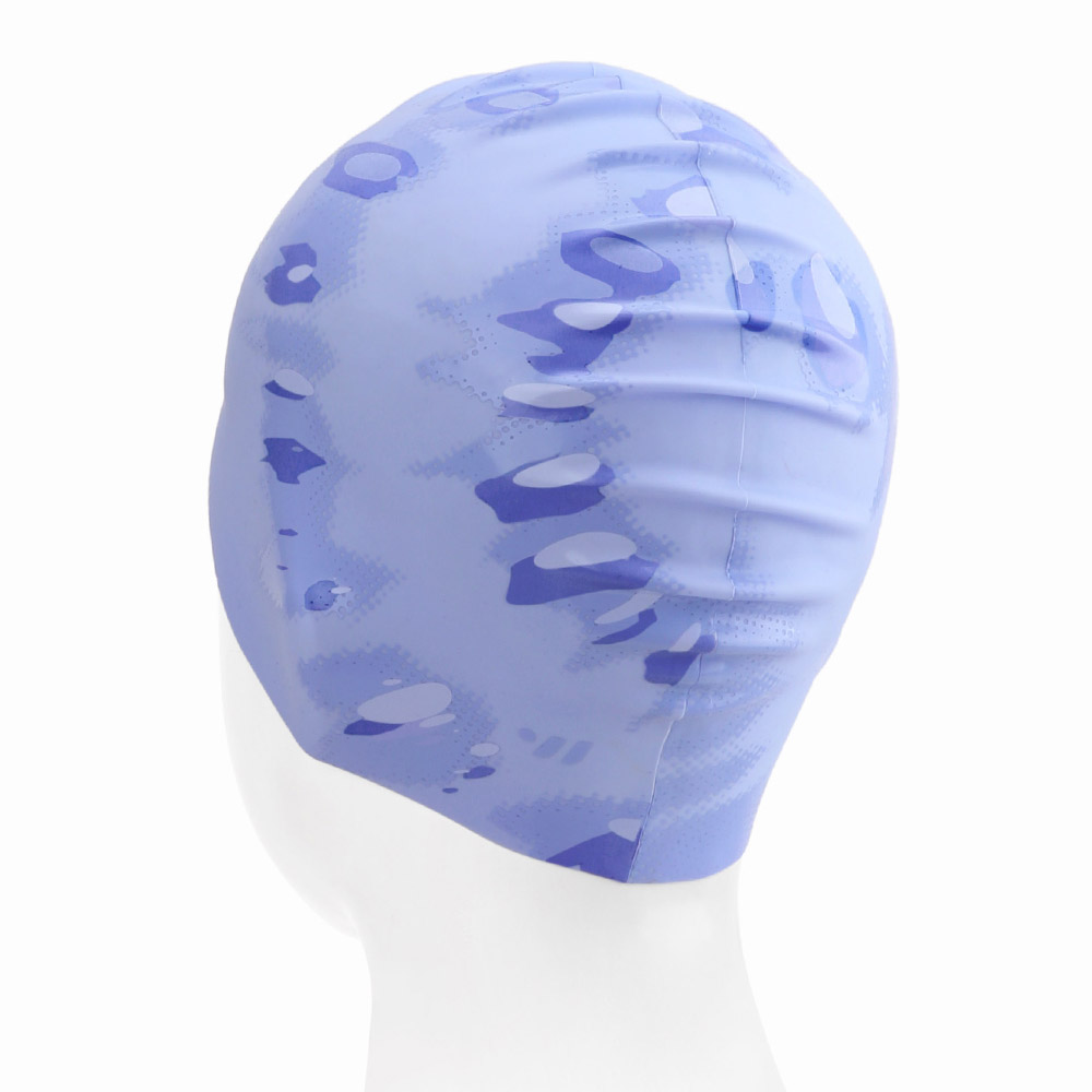 SWAVE Tie-Dye シリコン スイムキャップ フェイラベンダー [SG1USC003] 디테일