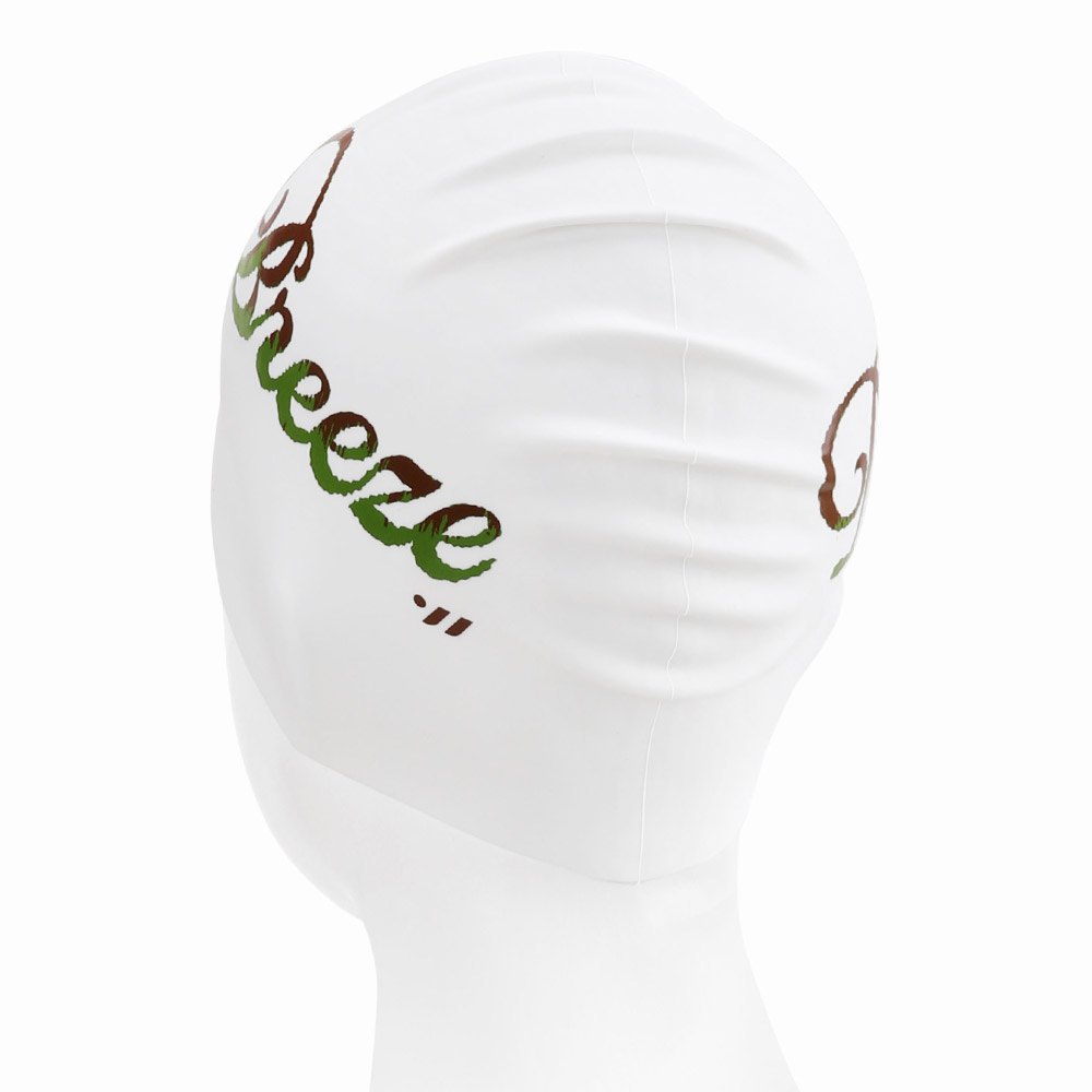 SWAVE Breeze Silicone Swim Cap Khaki [SG1USC008] 디테일