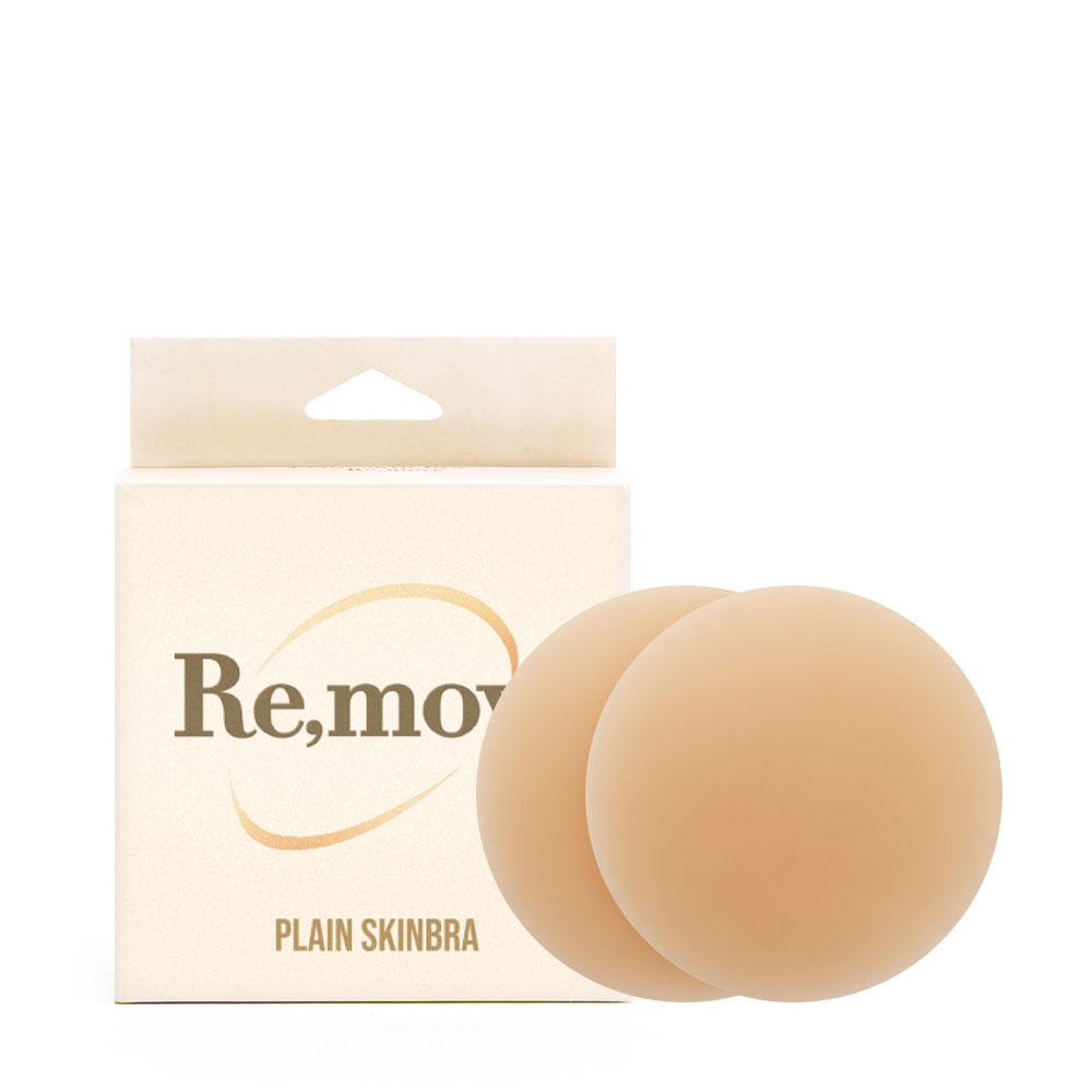 RE,MOVE Plain Skin Bra 8cm Neutral