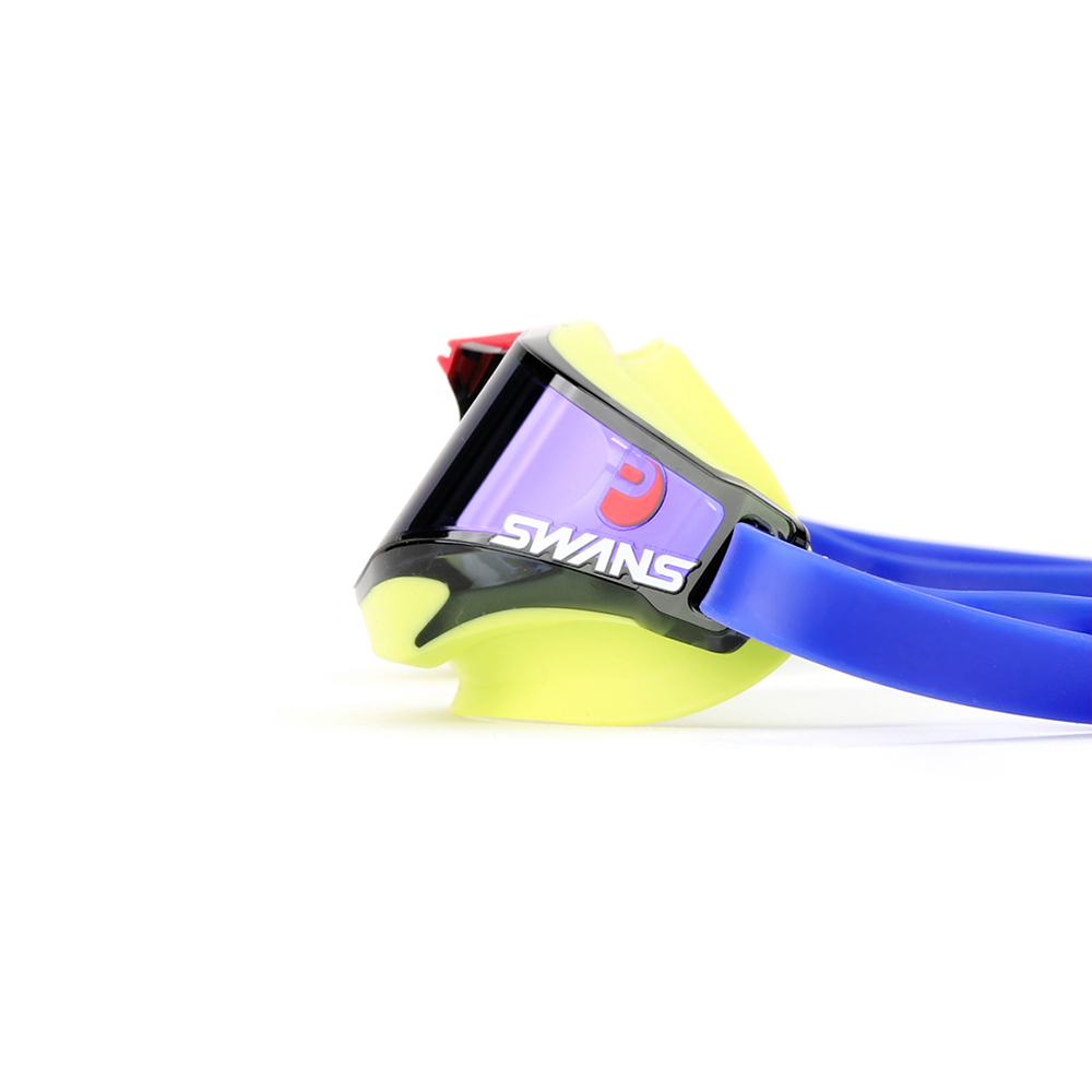 SWANS Valkyrie Premium Antifog MIT Mirrored Goggles Smoke Blue [SR-72M MIT PAF(SMBL) World Aquatics Approved] 디테일