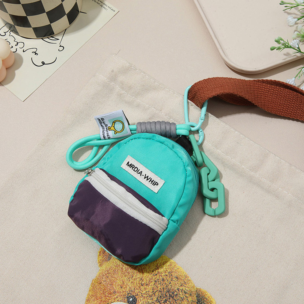 STM TAPONY candy drop Jjokkomi backpack pouch Mint 디테일