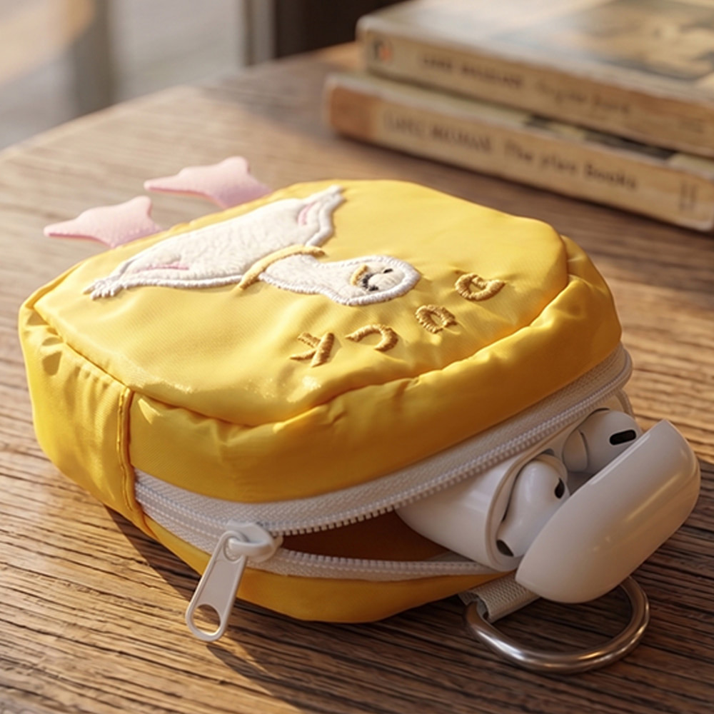 STM TAPONY シンクン 徳区 ミニ バックパック ポーチ ブルー 디테일