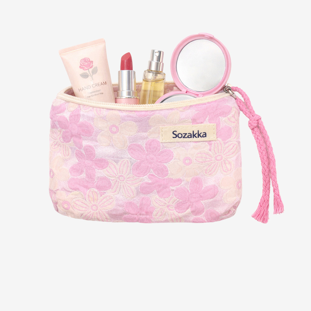 TAPONY Inner bag vintage pouch Blossom