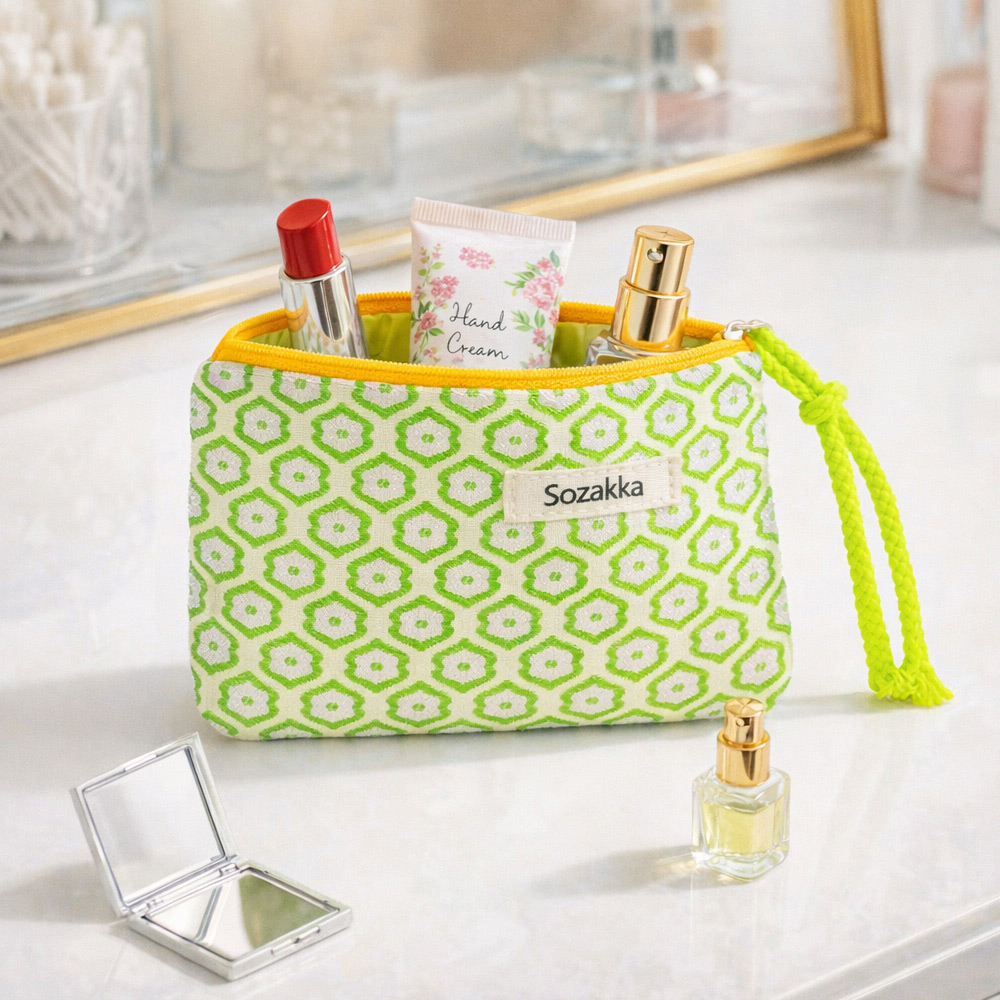 STM TAPONY Inner bag vintage pouch Jacquard 디테일