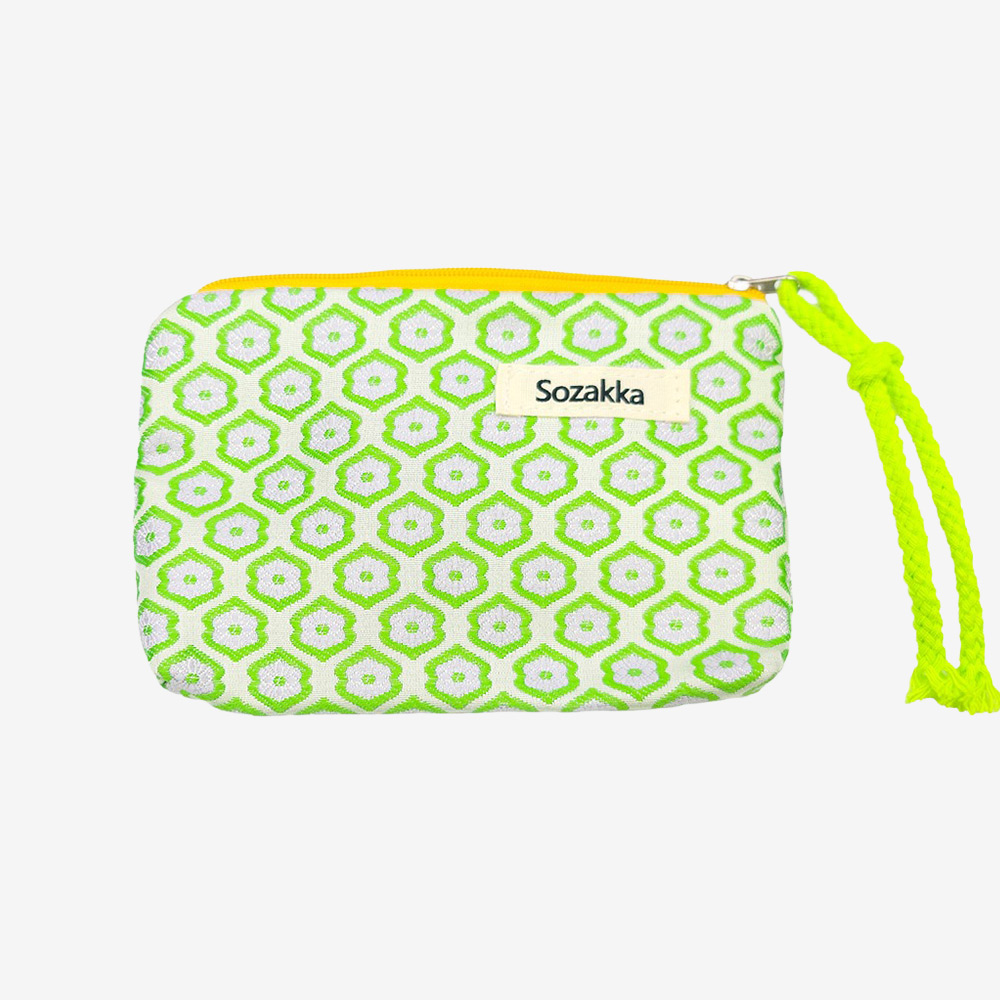 TAPONY Inner bag vintage pouch Jacquard
