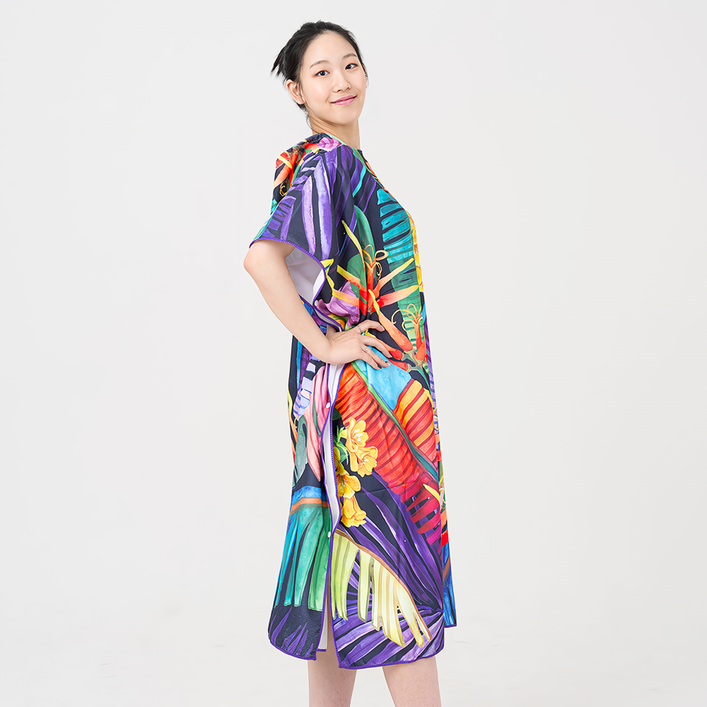 STM TAPONY installment poncho Tropical [Unisex Beachwear] 디테일