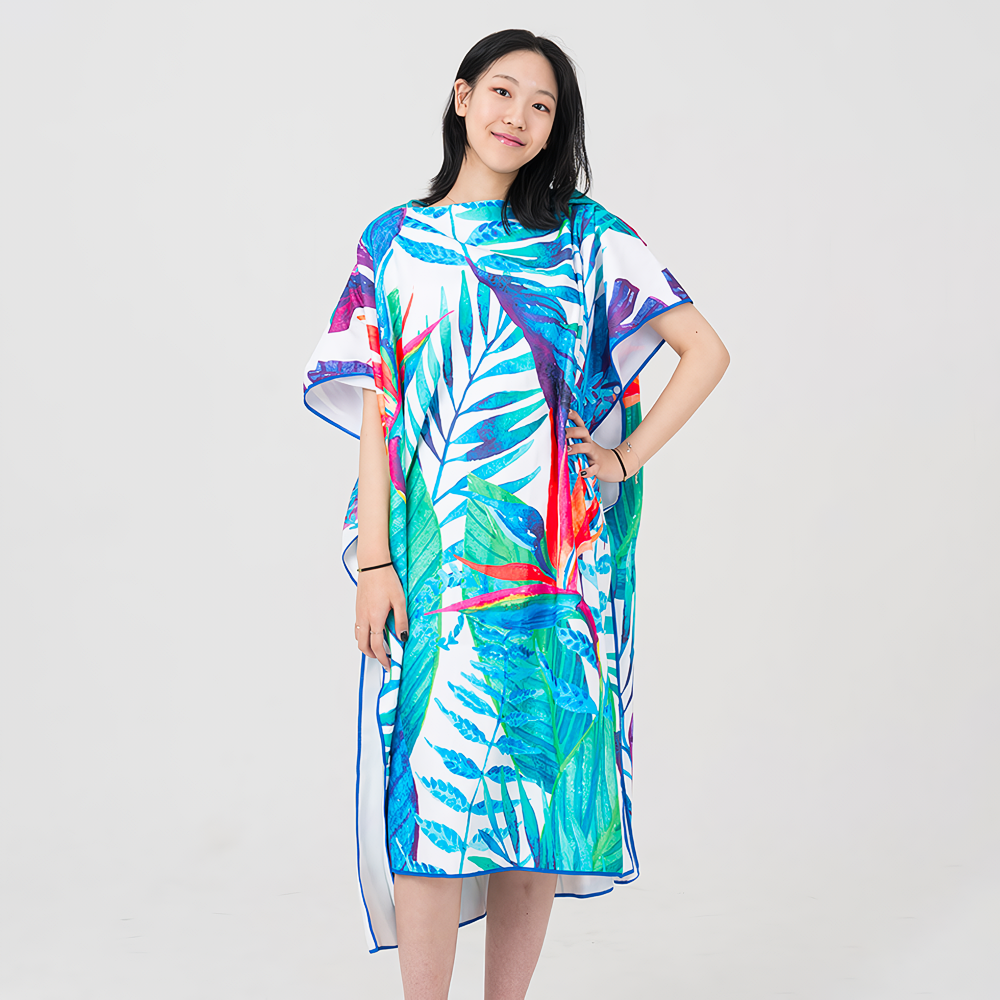 TAPONY installment poncho Hawaii