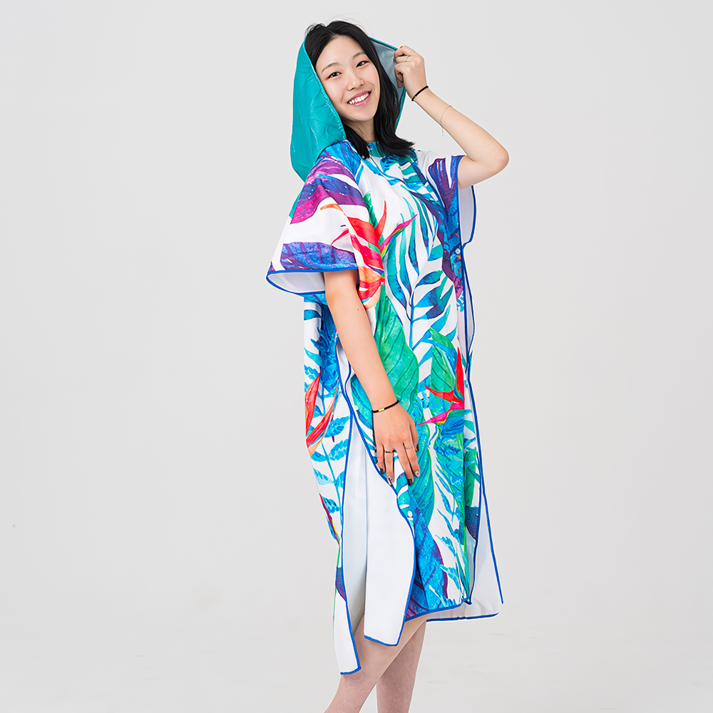 TAPONY installment poncho Hawaii