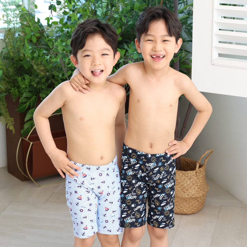 LEMANGO Kids Tiny Sailor Jammer Swimsuit Light blue [LSMJM26306730 Boys] 디테일