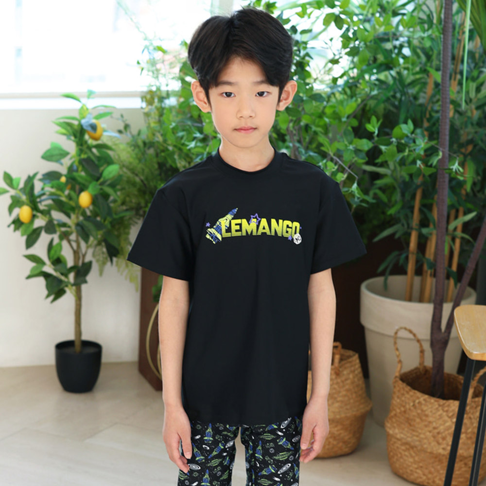 LEMANGO Kids lemon rocket Children's shared use black [LSKRG12156753 Beachwear] 상품컷