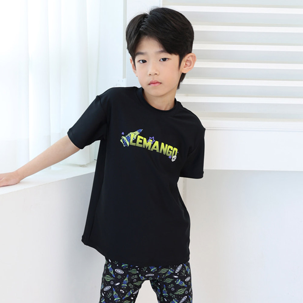 LEMANGO Kids lemon rocket Children's shared use black [LSKRG12156753 Beachwear] 디테일