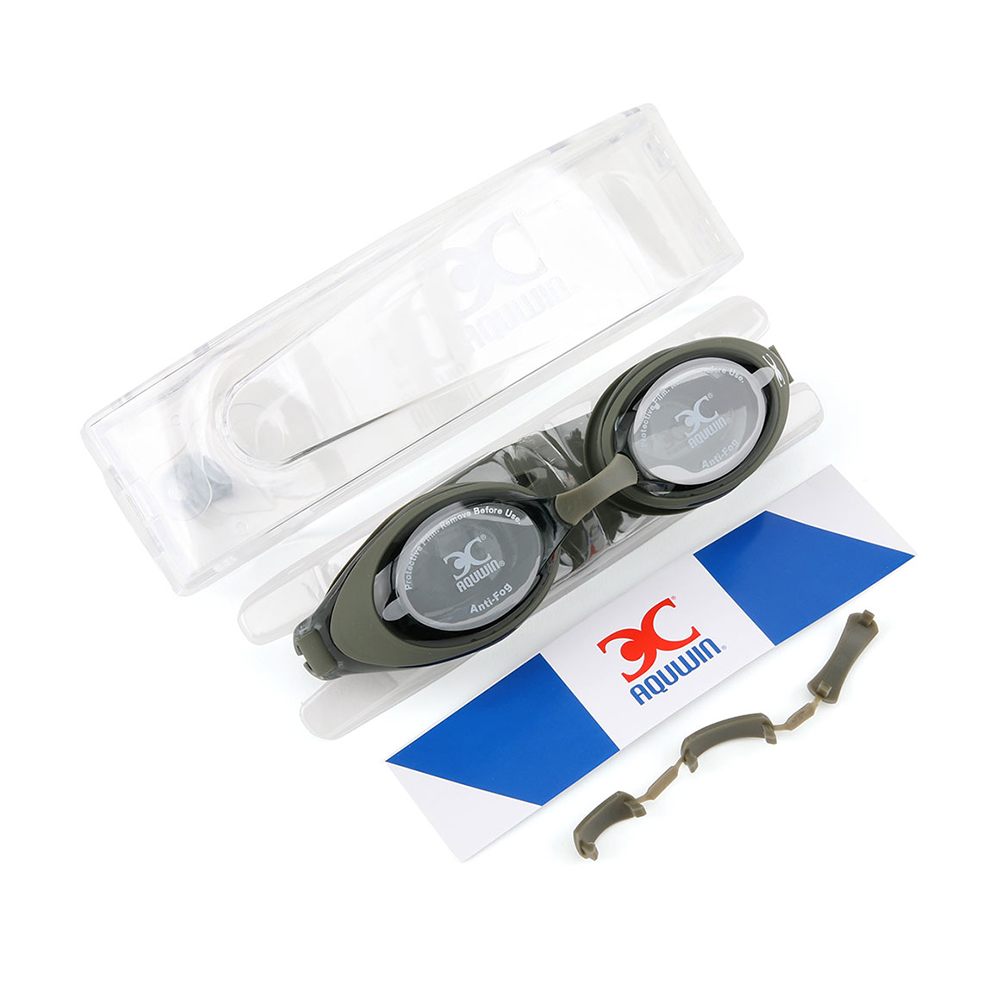 AQUWIN Aqua Blade Goggles Smoke Khaki [CS108(SMKK)] 디테일