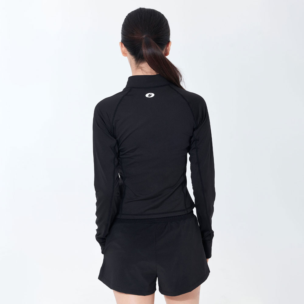 SENTI Woman Classic leggings beach shorts Legsuit black [SAW-PTW72(BK) Women's Beachwear] 디테일