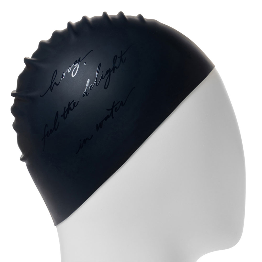 HOOG THE soft Silicone Swim Cap indigo blue [SCP898] 디테일