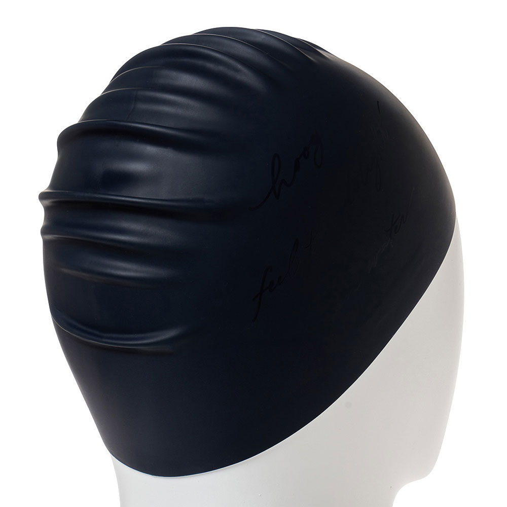 HOOG THE soft Silicone Swim Cap indigo blue [SCP898] 디테일