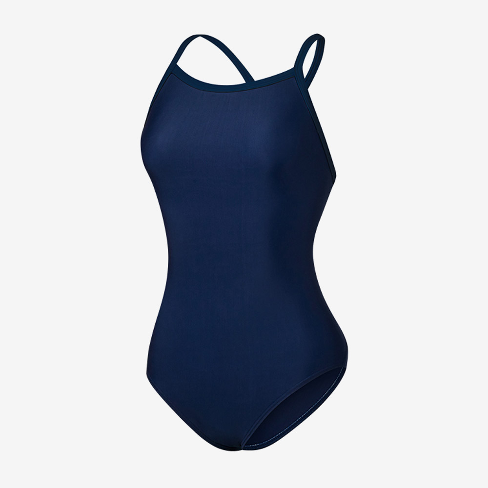 SENTI palette Bold Drop Back Swimsuit Low cut Navy [WSL-1006 Women's ] 디테일