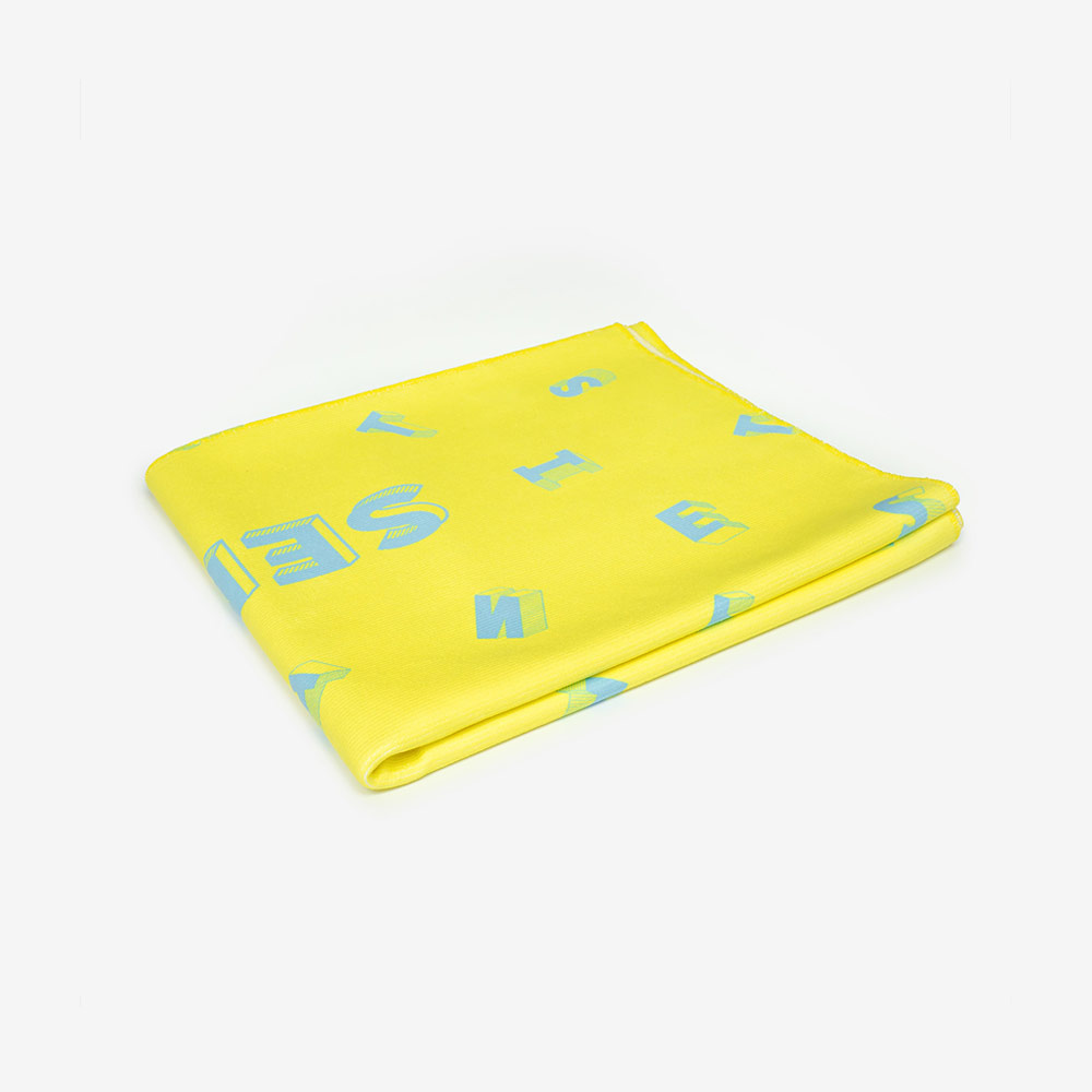 SENTI Floating centimeter beach towel Yellow [STW-211 Dry Towel 디테일