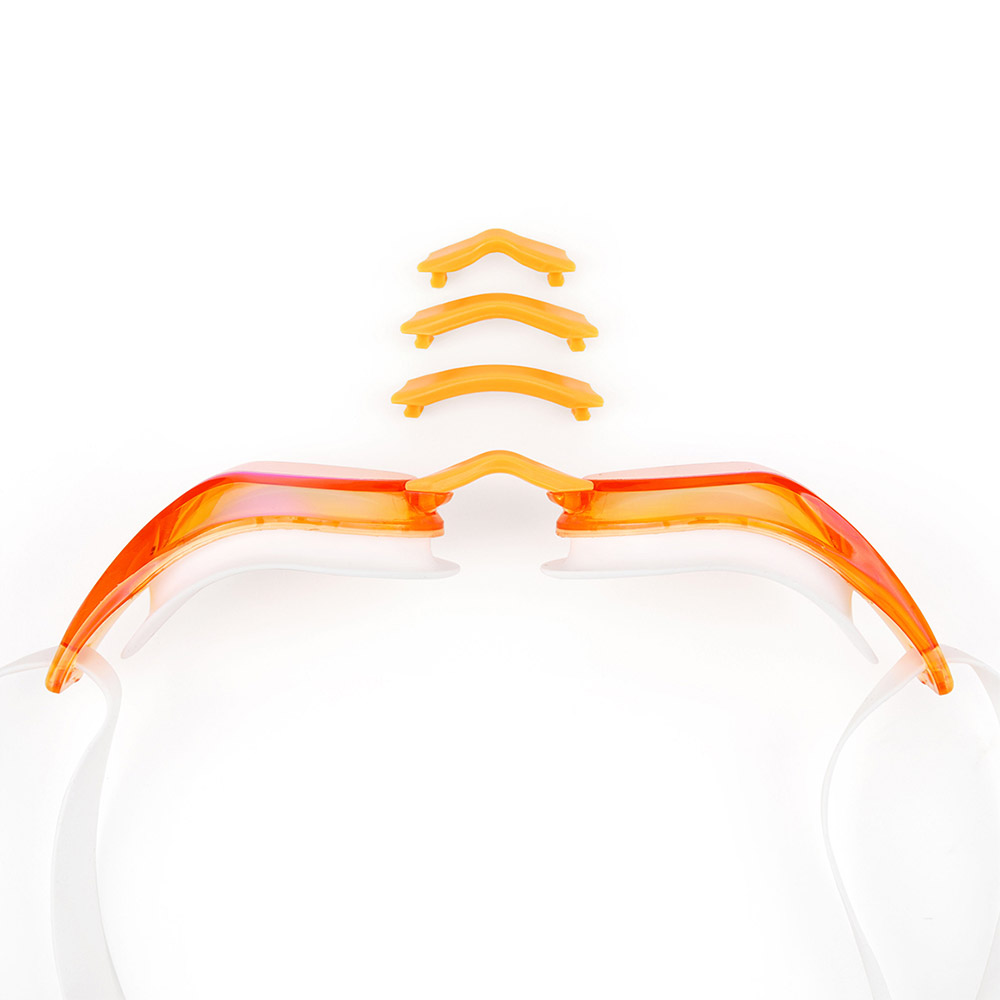 AQUWIN slim fit Level up Mirrored Goggles Orange White [SFH230RVM(RVGD/ORWH)] 디테일