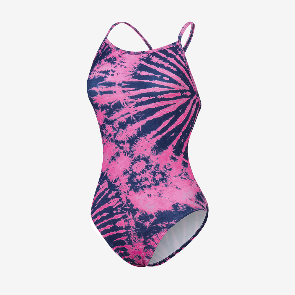 SENTI Deep Tide Double Back Swimsuit pink [WSM-26922 Women's ] 상품컷