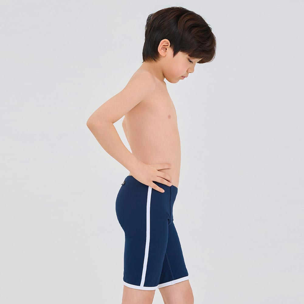 RALLY Kids Day Jammer Swimsuit Training Navy [RSBH464 Boys] 디테일