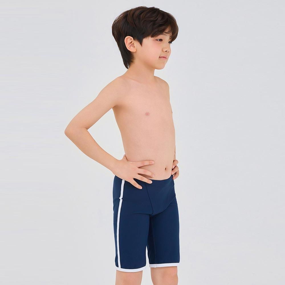 RALLY Kids Day Jammer Swimsuit Training Navy [RSBH464 Boys] 디테일