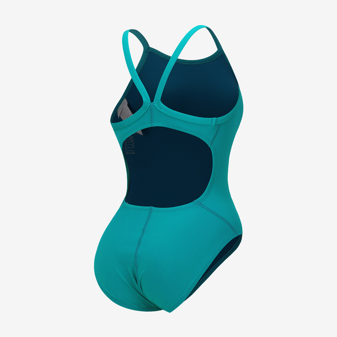NIKE SWIM Answer Solid Racer Back Swimsuit Training energy [NESSA017-385 embroidery logo Women's ] 디테일