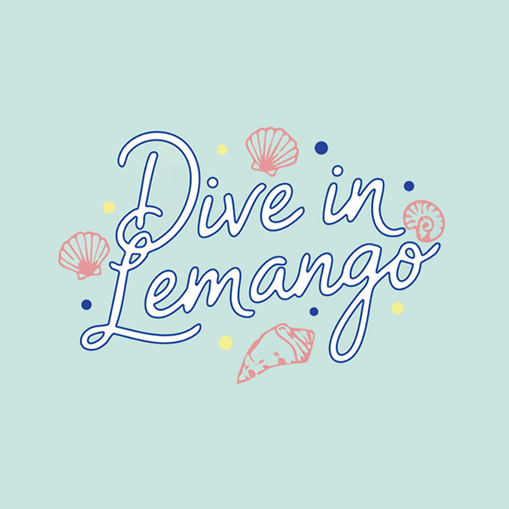 LEMANGO ディップ ブルー ダイブ シリコン スイムキャップ ミント [LGNSC61006722] 디테일