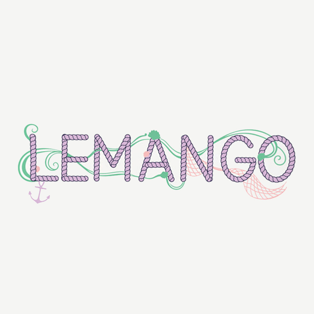 LEMANGO ノーティカル ライン シリコン スイムキャップ ホワイト [LGNSC61006727] 디테일