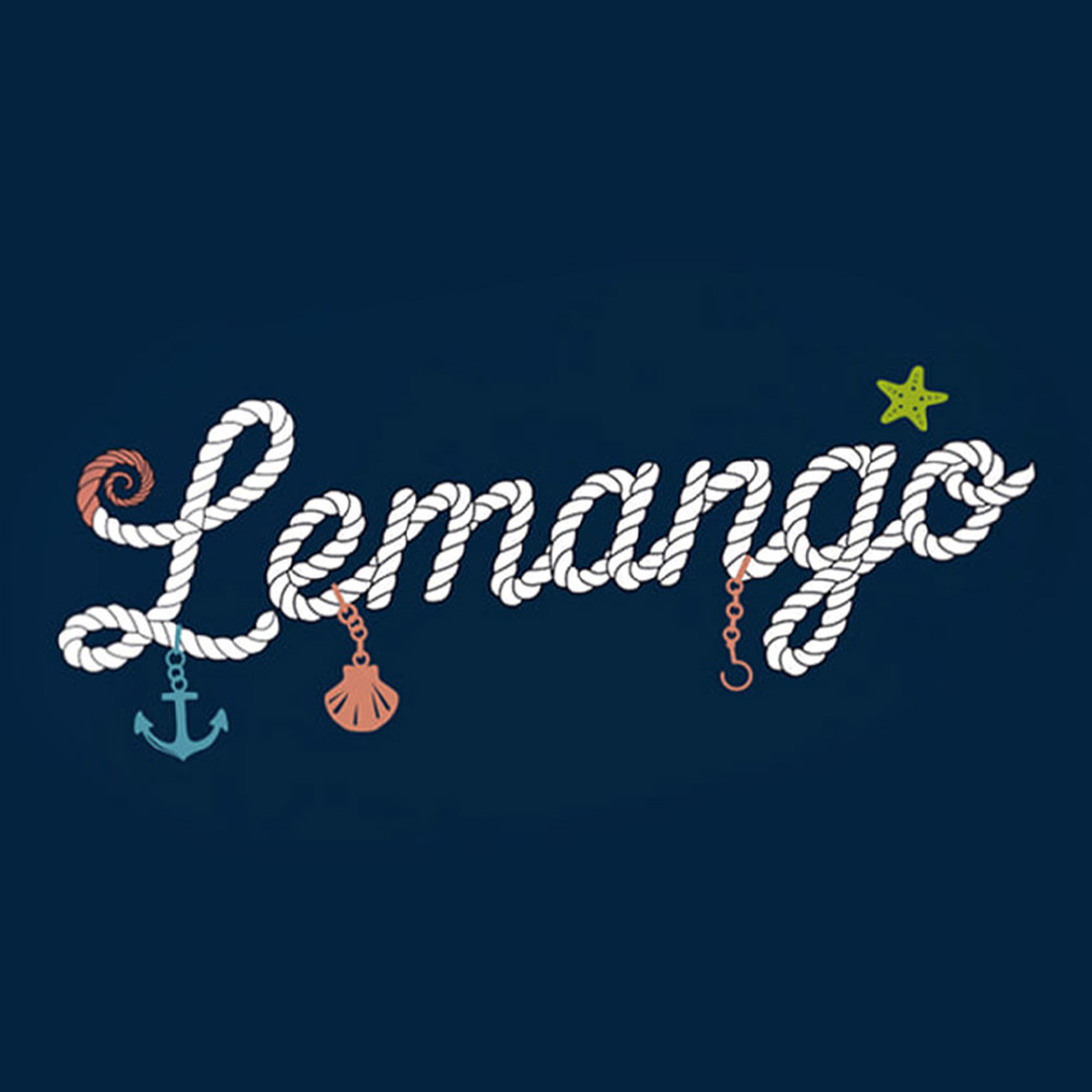 LEMANGO Marina pendant Silicone Swim Cap Navy [LGNSC61006736] 디테일