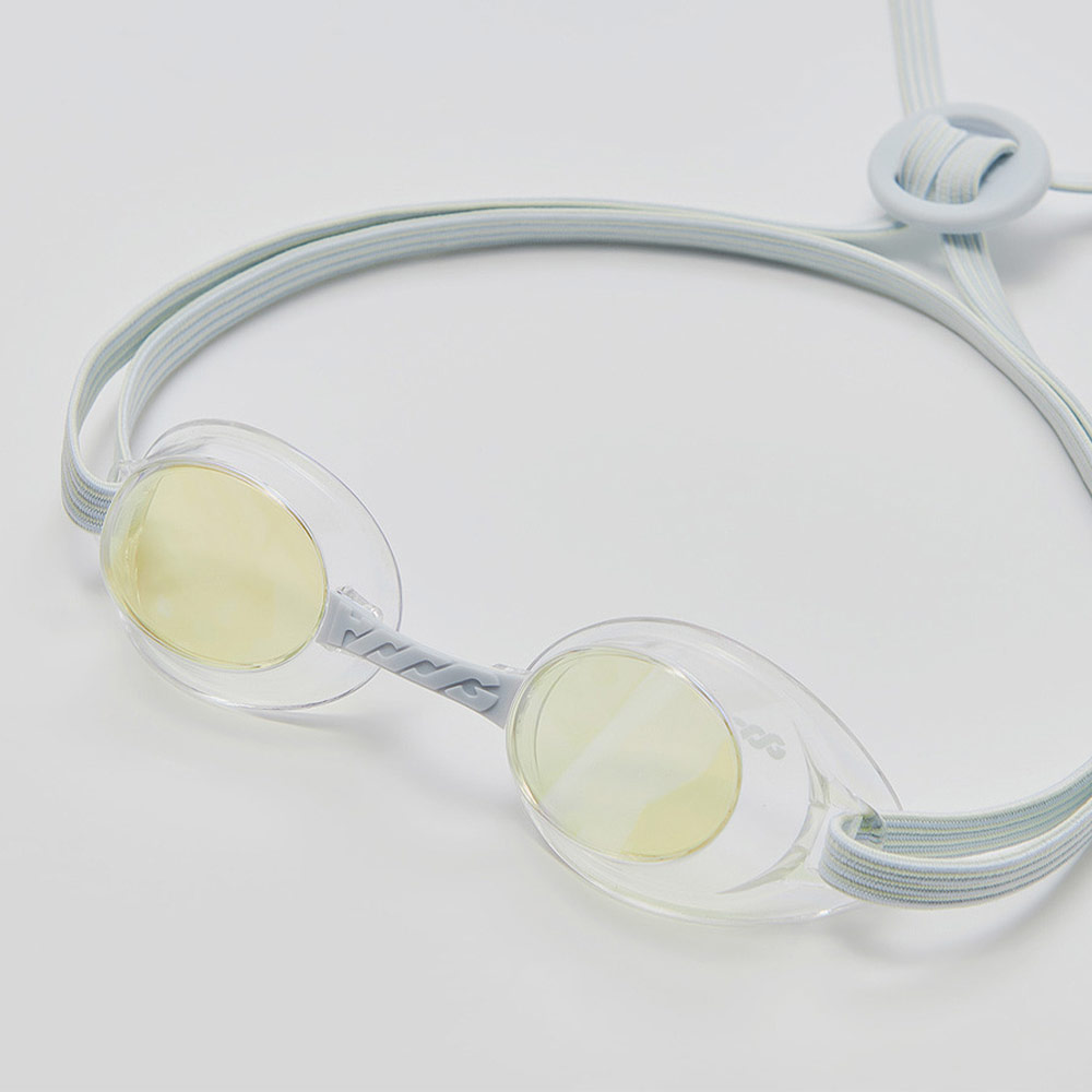 HOOG Lucy fabric Mirrored Non-Cushioned Goggles Clear Rainbow Blue [LUCY-CLBU]