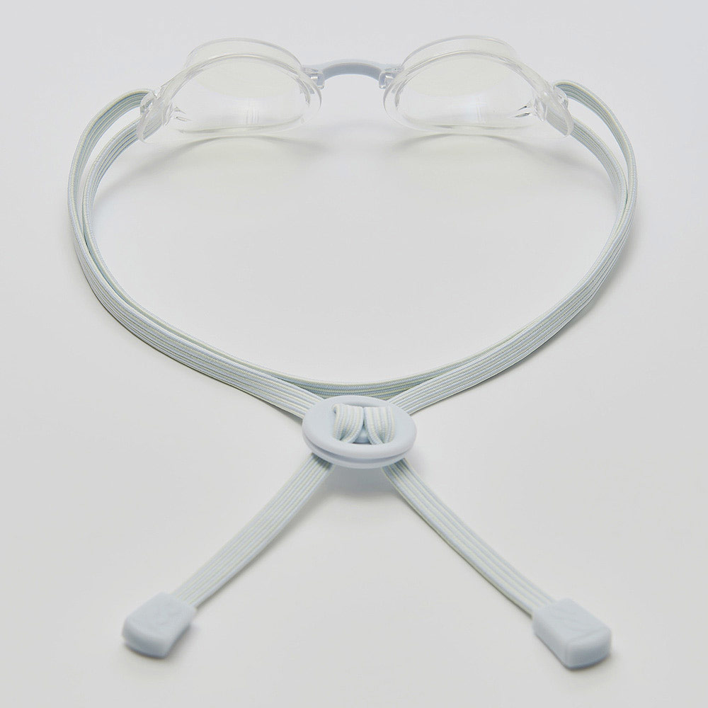 HOOG Lucy fabric Mirrored Non-Cushioned Goggles Clear Rainbow Blue [LUCY-CLBU] 디테일