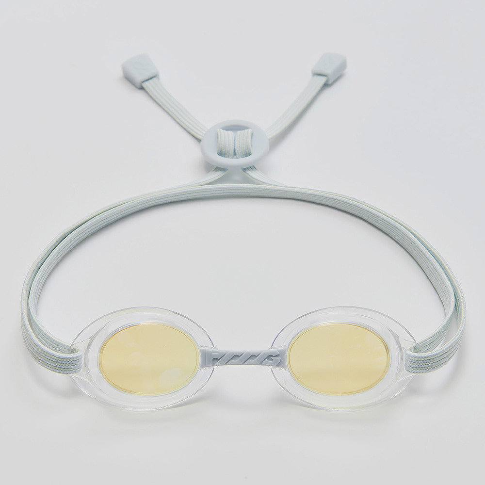HOOG Lucy fabric Mirrored Non-Cushioned Goggles Clear Rainbow Blue [LUCY-CLBU] 디테일