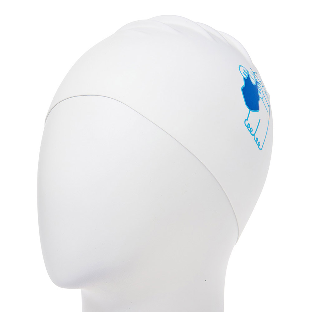 HOOG THE soft Swimsuit Silicone Swim Cap white [SSC901] 디테일