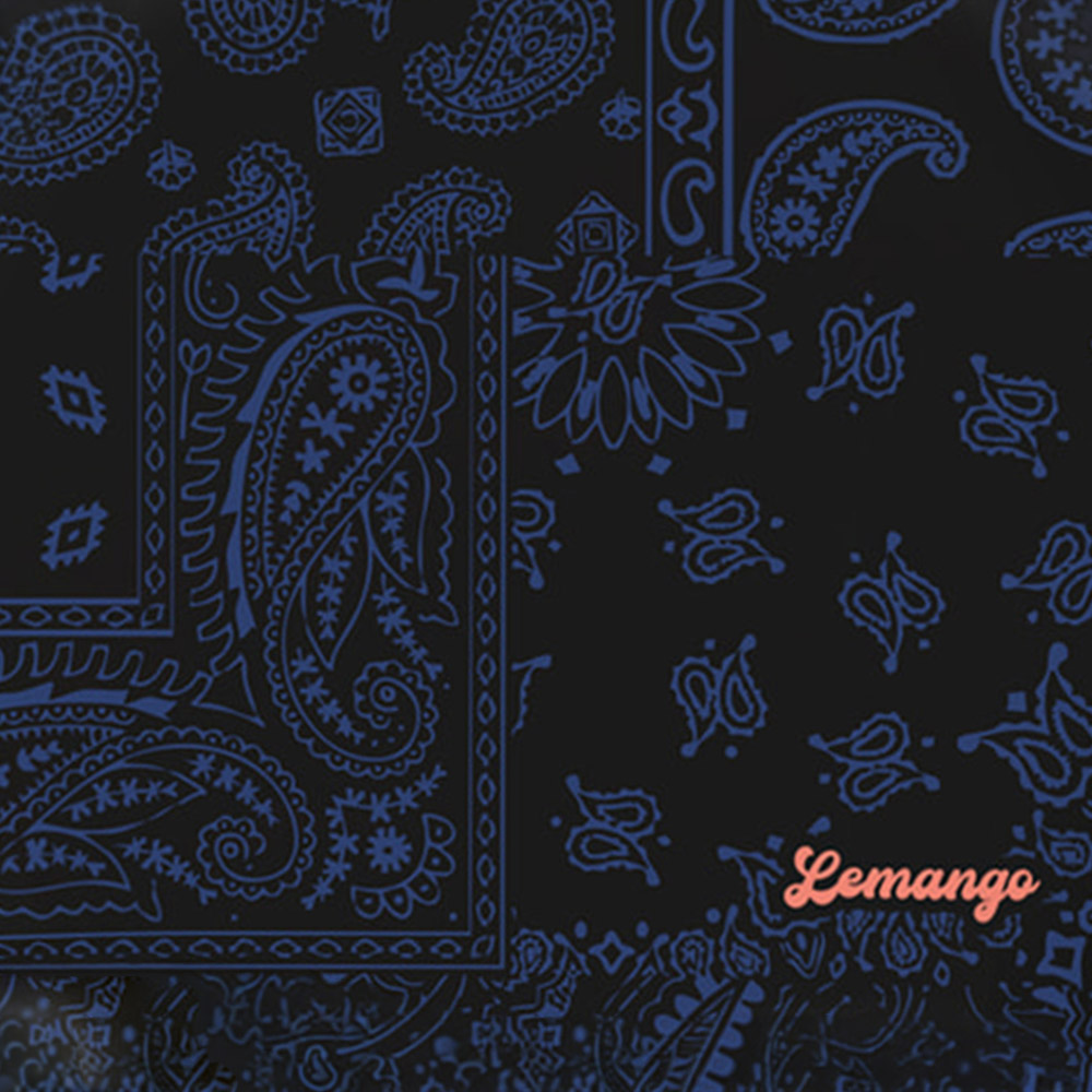 LEMANGO ethnic wave Silicone Swim Cap Navy [LGNSC60006306] 디테일