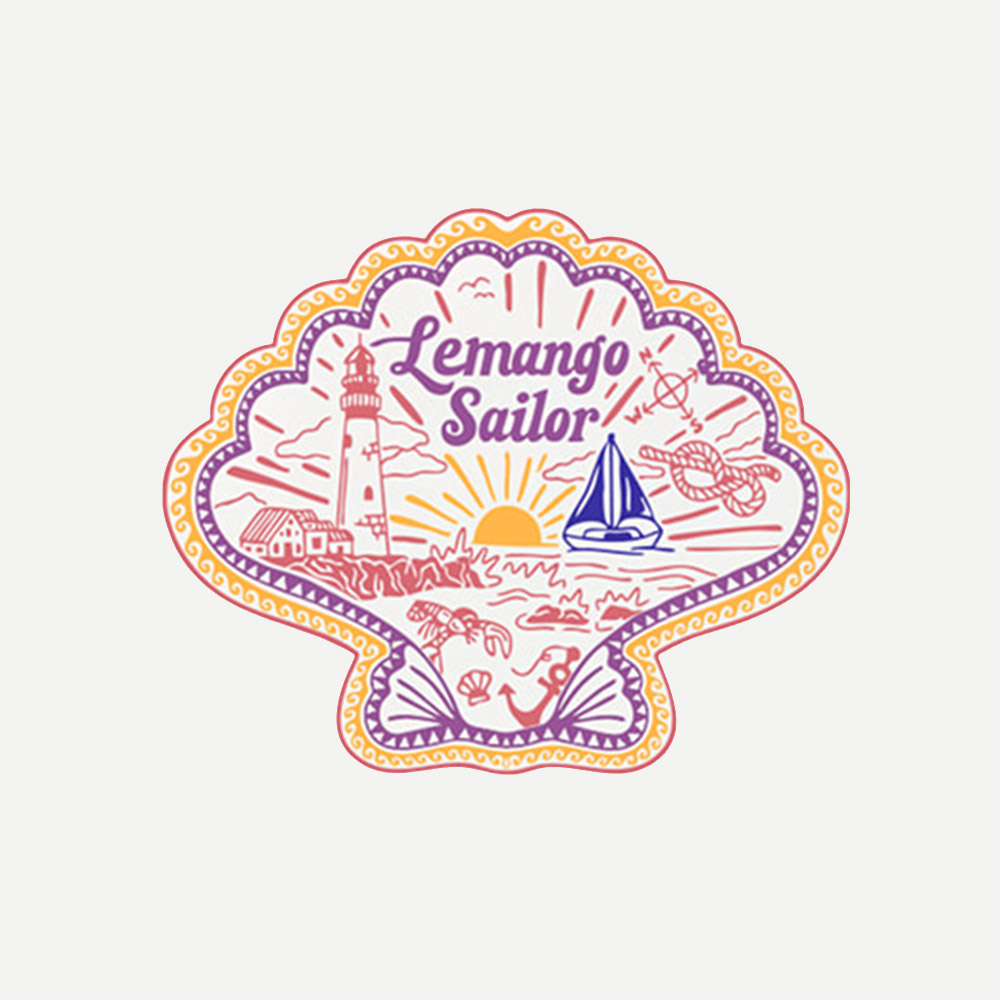 LEMANGO Riviera Marina Violet Silicone Swim Cap white [LGNSC60006326] 디테일