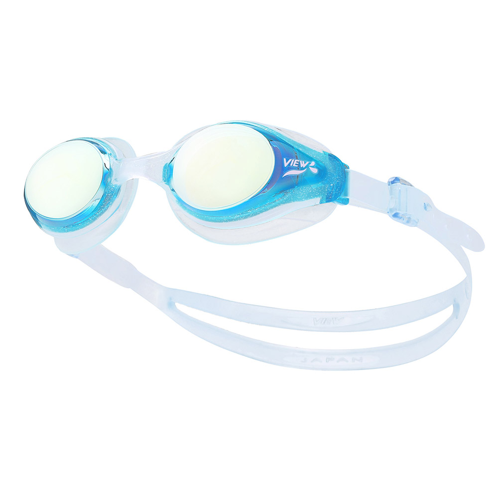 VIEW Viewfrau Women's Mirrored Goggles Aqua yellow [V820SMR (AMIBLY)]