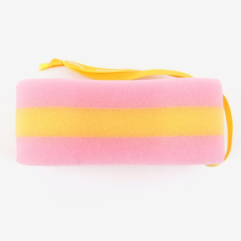 OVERLAP 水泳用プルブイ シャワー スポンジ セット ピンクブルー [OVERLAP-POOLBUOY-SPONGE] 디테일