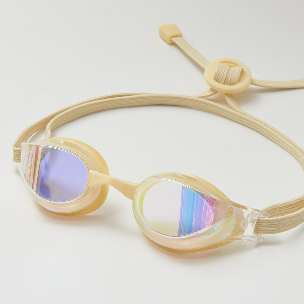 HOOG Dali Mirrored Goggles White Clear Butter [DALI (WHBT)] 상품컷