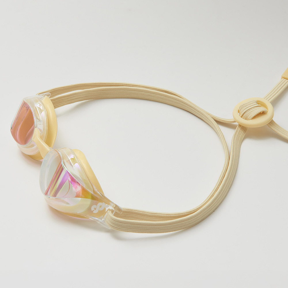 HOOG Dali Mirrored Goggles White Clear Butter [DALI (WHBT)] 디테일