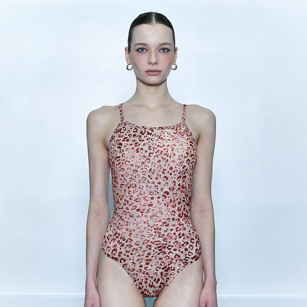 SWAVE Sweet Cardamom Ballet Back Swimsuit Compression pink [SG3LST006 Women's] 디테일