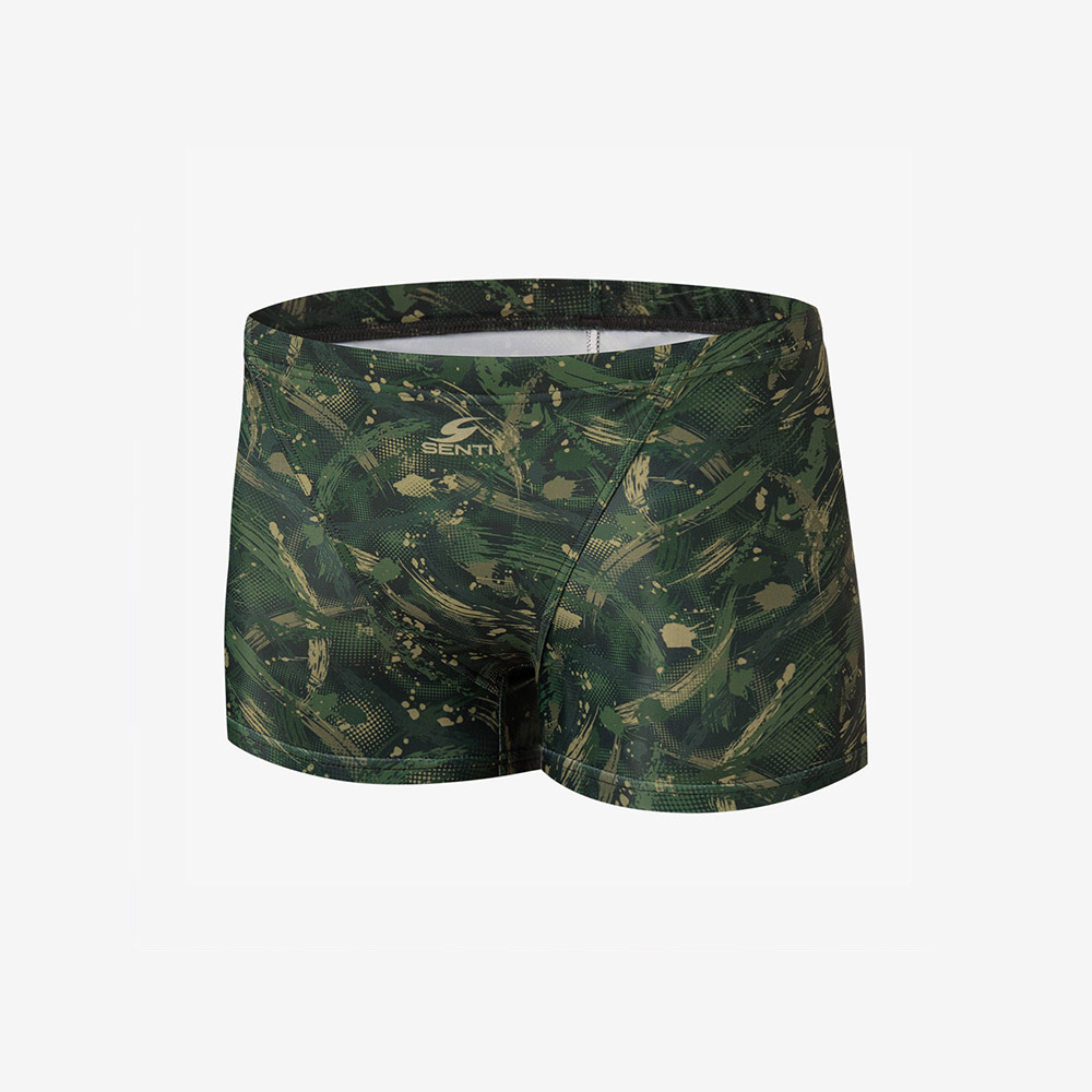SENTI Camoucore Square Swimsuit Khaki [MSB-25612 Men's] 상품컷